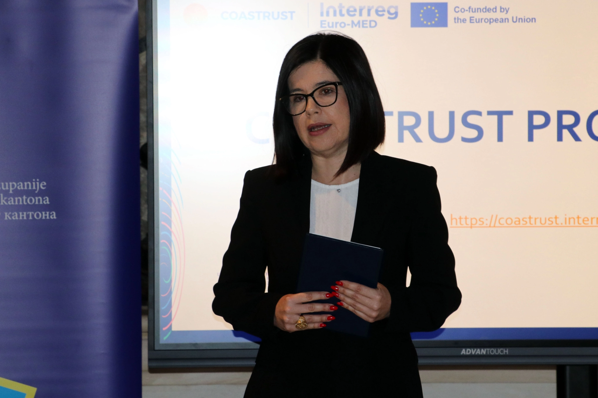 Premijerka HNŽ-a Buhač na predstavljanju projekta Coastrust